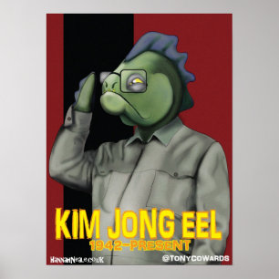 Kim Jong åltryck Poster