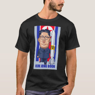 Kim Jong Boom Kim Jong Un Parody Graphic T Shirt