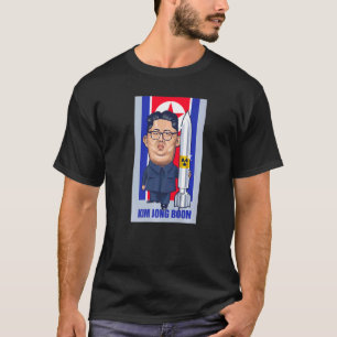 Kim Jong Boom Kim Jong Un Parody Graphic T Shirt