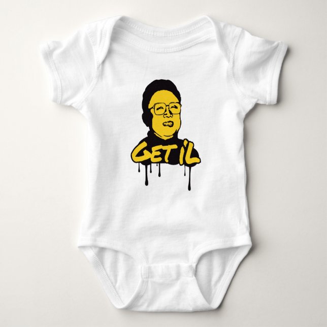 Kim Jong Il - Get's Il Tee Shirt (Framsida)