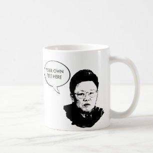 Kim Jong-il Kaffemugg