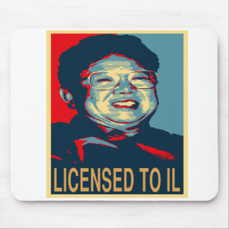 Kim Jong-il licenserade till Il Mousepad Musmatta