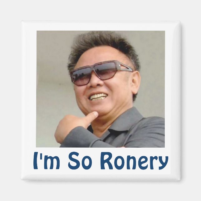 Kim Jong-il Magnet (Framsidan)