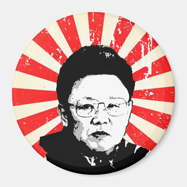 Kim Jong Il Magnet (Framsidan)