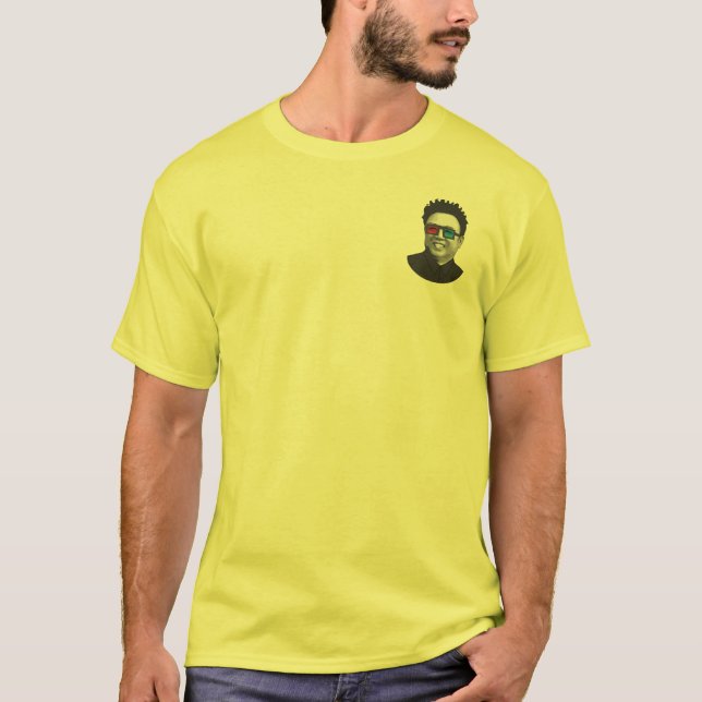 Kim Jong-il - Nordkorea Tee (Framsida)