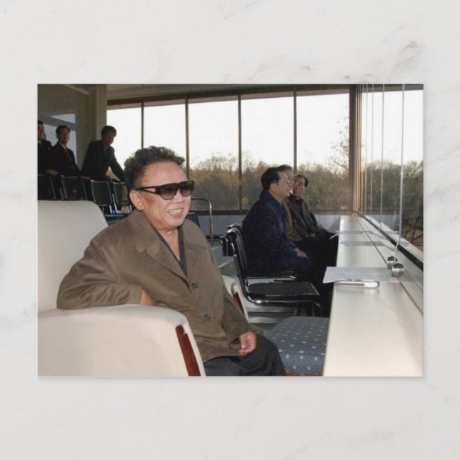 Kim Jong-il, Nordkorea Vykort (Framsida)
