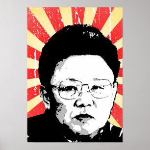 Kim Jong-il Poster