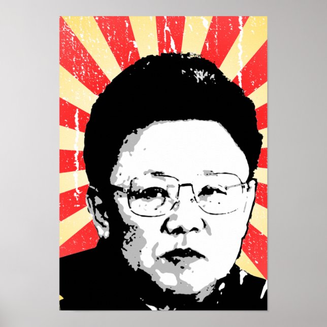 Kim Jong Il Poster (Framsidan)