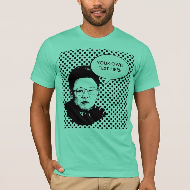 Kim Jong-il T-shirt (Framsida)