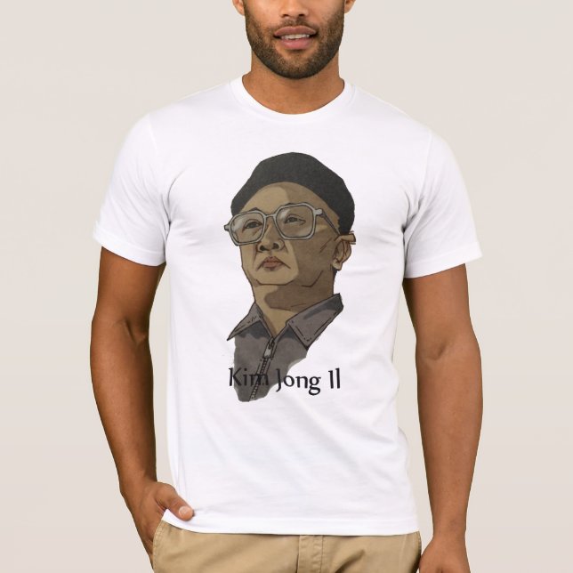 Kim Jong-il Tee Shirt (Framsida)