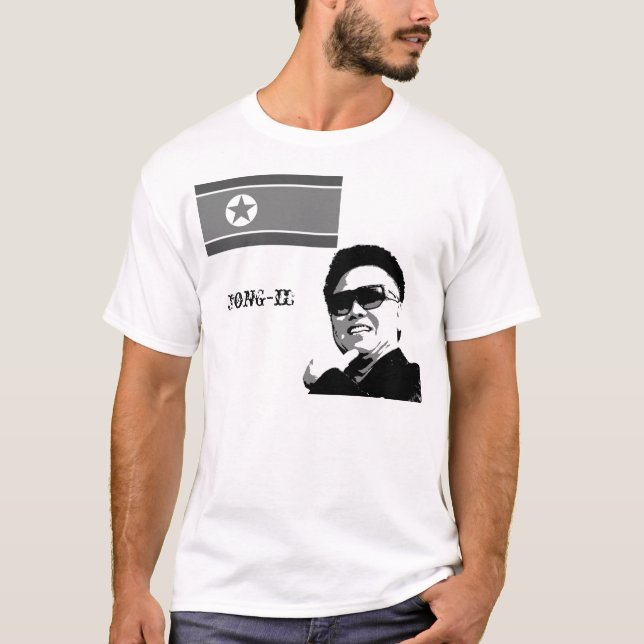 Kim Jong-il Tee Shirt (Framsida)