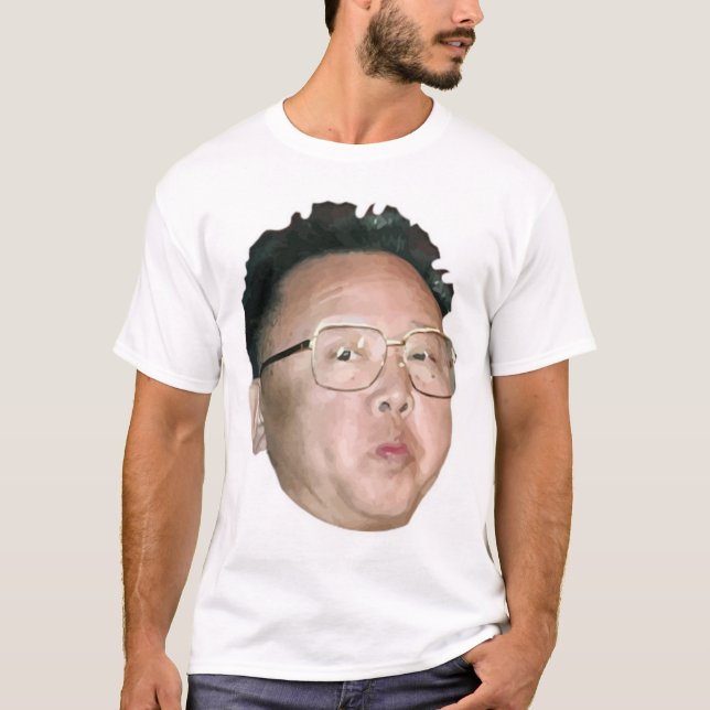 Kim Jong-il Tee Shirt (Framsida)