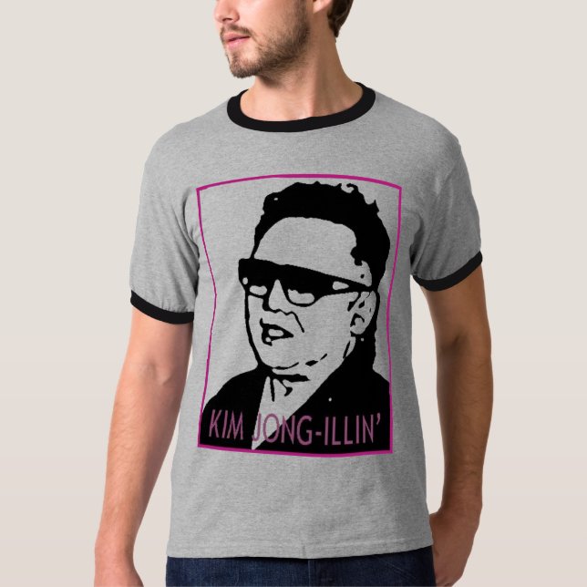 Kim Jong-Illin T-shirt (Framsida)