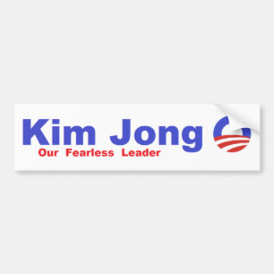 Kim Jong nolla Bildekal