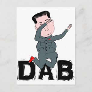 Kim Jong-Un Dabbar Vykort