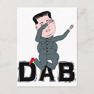 Kim Jong-Un Dabbar Vykort