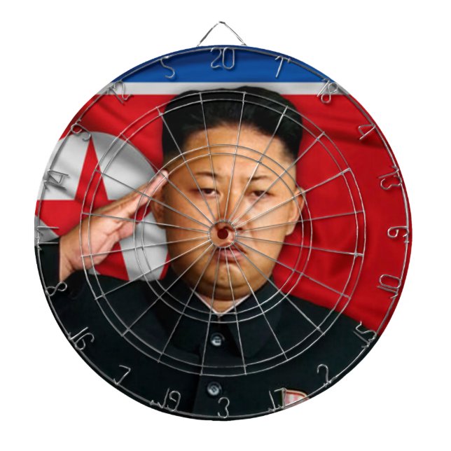 Kim Jong Un Darttavla (Framsidan)