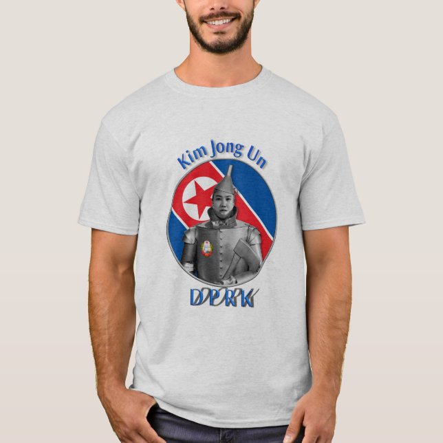 Kim Jong Un - DPRK/"DORK ", T-shirt (Framsida)