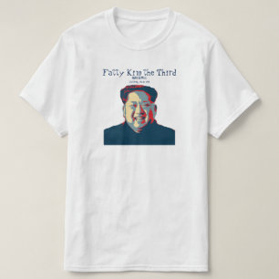 Kim Jong-un fettiga Kim den tredje 脂肪金第三 Tee