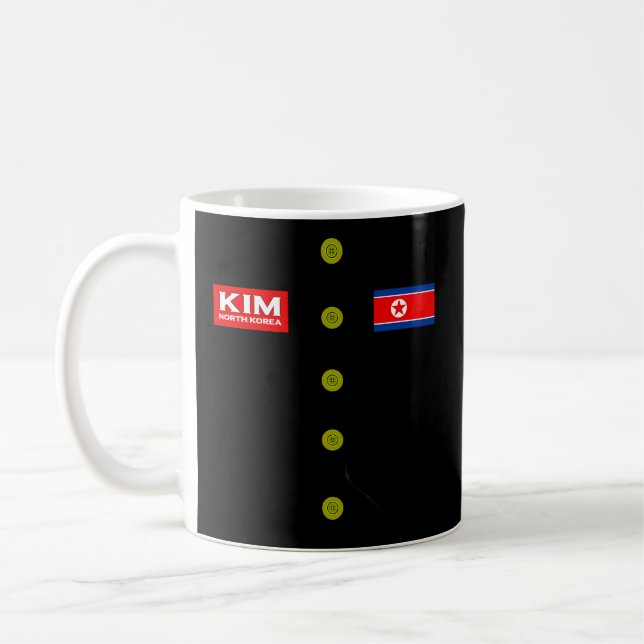 Kim Jong Un Halloween Kaffemugg (Vänster)