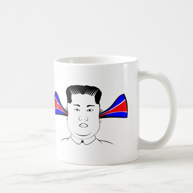 Kim Jong Un Kaffemugg (Höger)