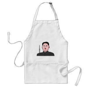 Kim Jong-un & kärn- missil Förkläde