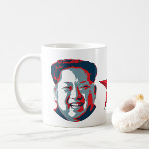 Kim Jong-un Nordkorea Kaffemugg