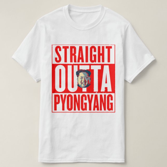 Kim Jong-un Nordkorea Thug Tröja (Design framsida)
