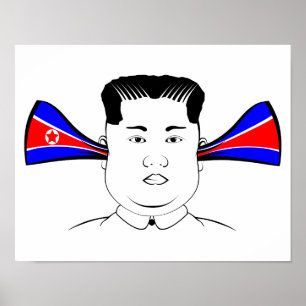 Kim Jong Un Poster