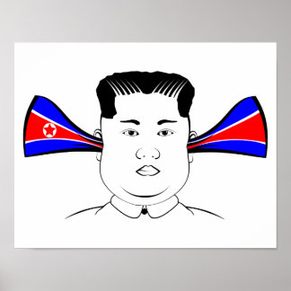Kim Jong Un Poster