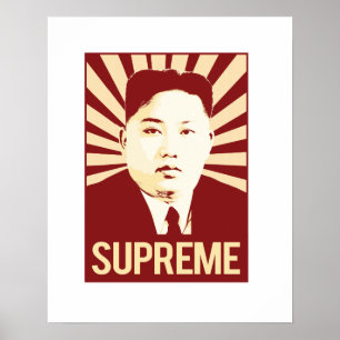 Kim Jong Un Propaganda - Högsta - Poster
