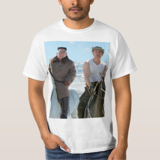 Kim Jong Un & Putin på häst T Shirt
