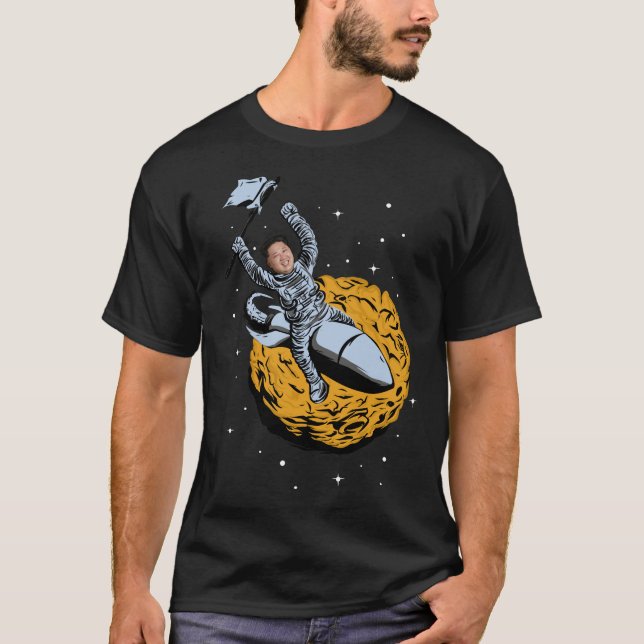 Kim Jong Un Rocketman T Shirt (Framsida)
