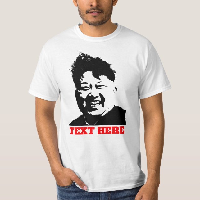 Kim Jong Un T Shirt (Framsida)