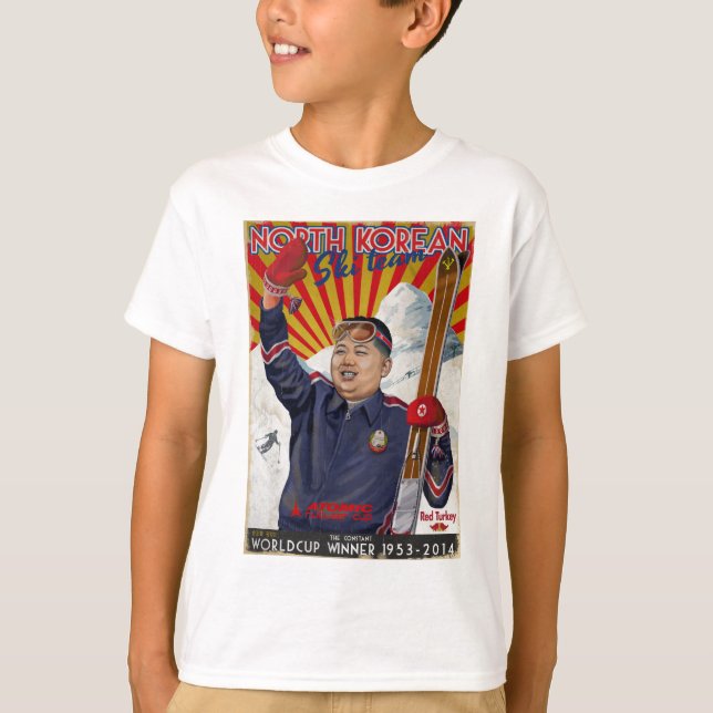 Kim Jong Un Tee Shirt (Framsida)