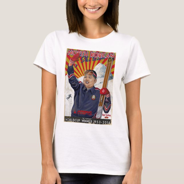 Kim Jong Un Tee Shirt (Framsida)