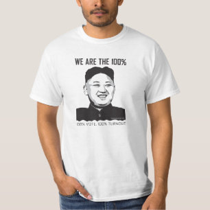 Kim Jong Un - vi är 100%en Tröja
