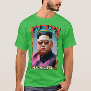 Kim JongUn Retro Communist Trading d T Shirt