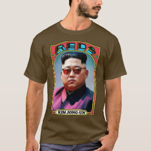 Kim JongUn Retro Communist Trading d T Shirt