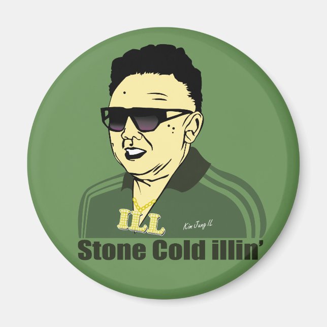Kim Jung Il Magnet (Framsidan)