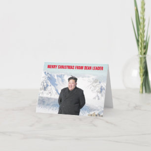 Kim Jung Un-jul Helgkort