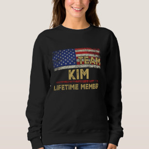 Kim Last Name Shirt Team Kim Livtime Member T