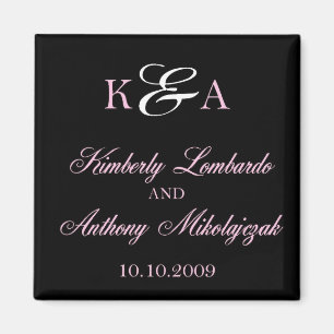 kim och anthony på svart magnet