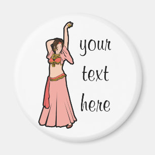 Kim Rosa Belly Dancer Magnet