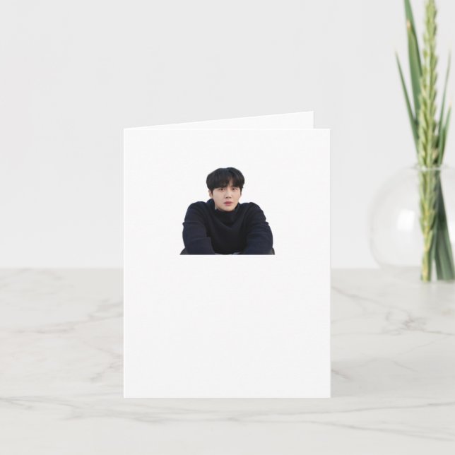 Kim Seon Ho Sticker Kort (Framsida)