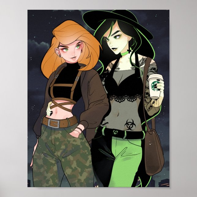 Kim & Shego Poster (Framsidan)