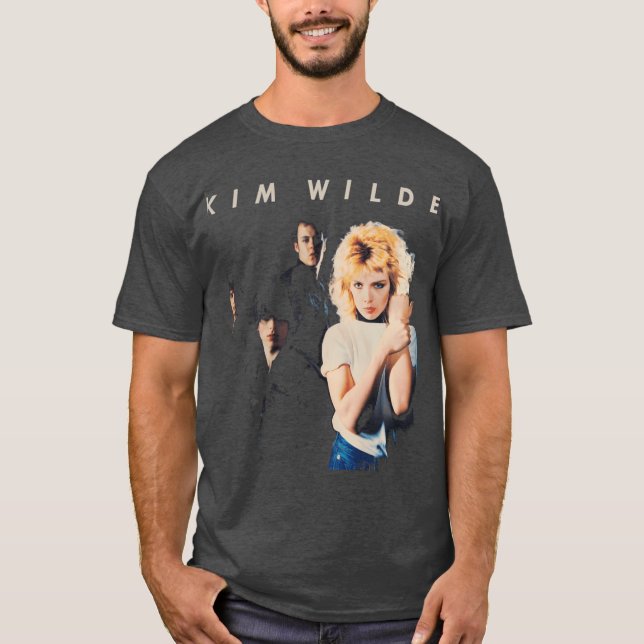 Kim Wilde Also For Fans funny T Shirt (Framsida)