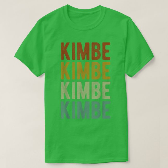 Kimbe City Papua Nya Guinea Retro T Shirt (Design framsida)