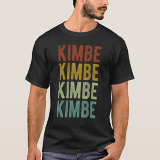 Kimbe Stad Papua Nya Guinea Retro T Shirt