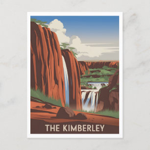 Kimberley Australia-Vintagen Vykort
